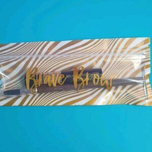 NIP Belle Beauty by Kim Gravel Brave Brow Eyebrow Pencil Soft Brown & Brow Gel